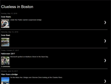 Tablet Screenshot of cluelessinboston.com